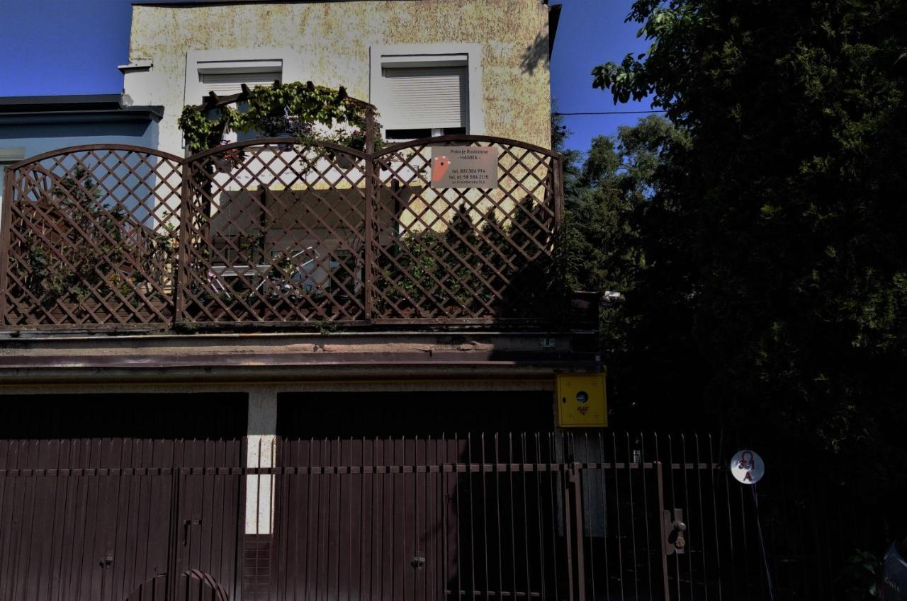 Pokoje Rodzinne Hanna Gdaňsk Exteriér fotografie