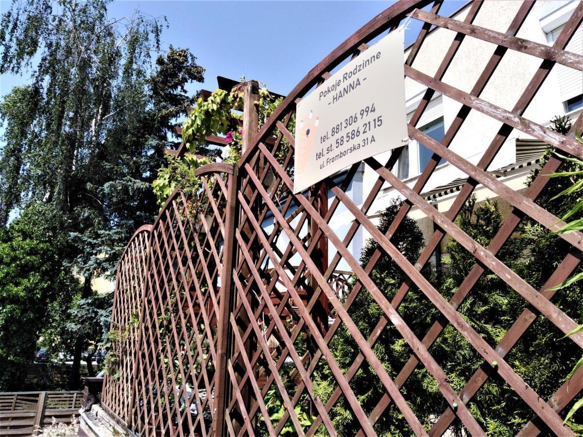Pokoje Rodzinne Hanna Gdaňsk Exteriér fotografie